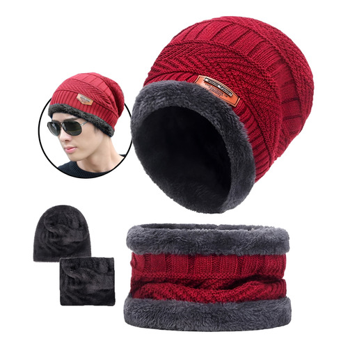 Touca com Gorro Cachecol