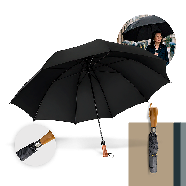 Guarda Chuva Automático Abre e Fecha Dupla Face