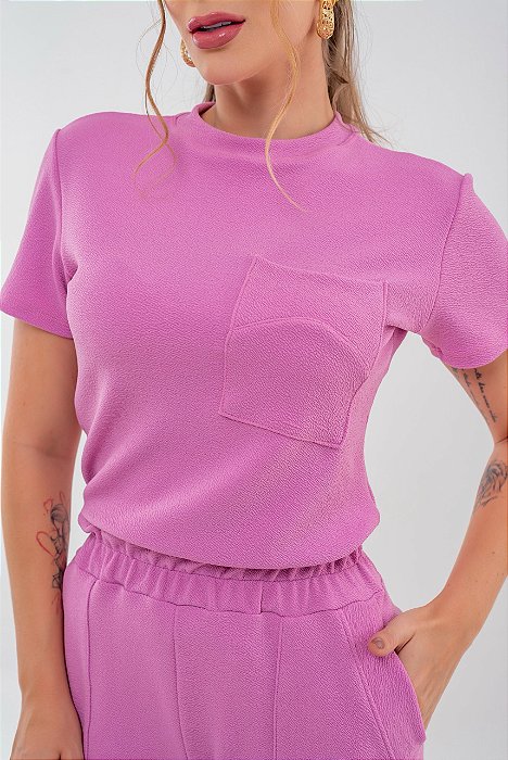 Conjunto Scrub Amanda Rosa