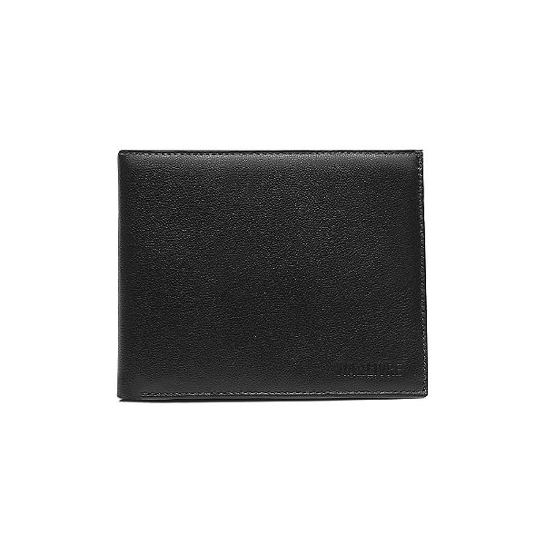 Carteira Masculina Slim Porta Cartão Moedas Couro Légitimo