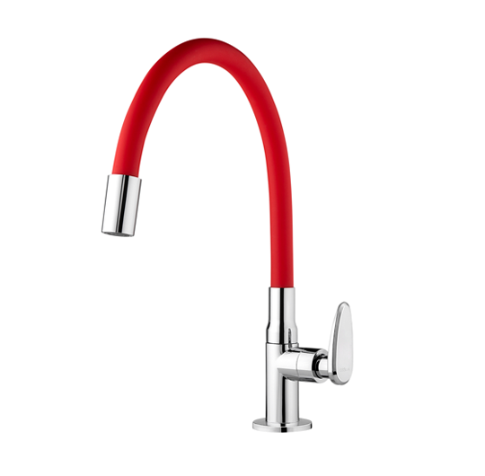 TORNEIRA GOURMET MESA ALLURE MOUVE VERMELHA VIQUA 1170203