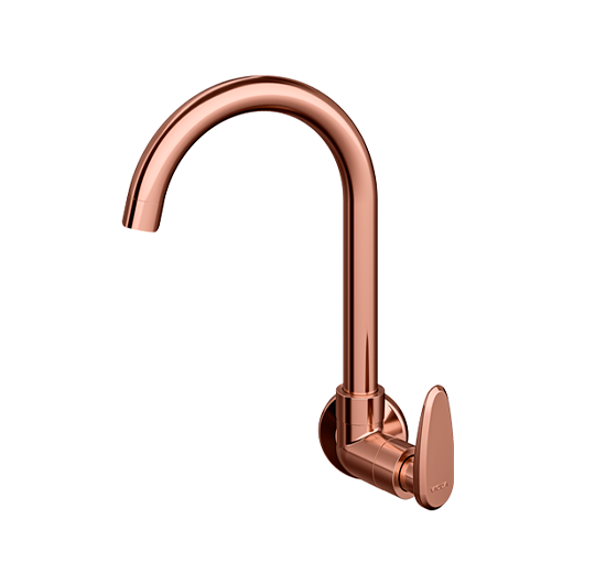 TORNEIRA ROSE GOLD PAREDE ALLURE DECORE VIQUA 1170323