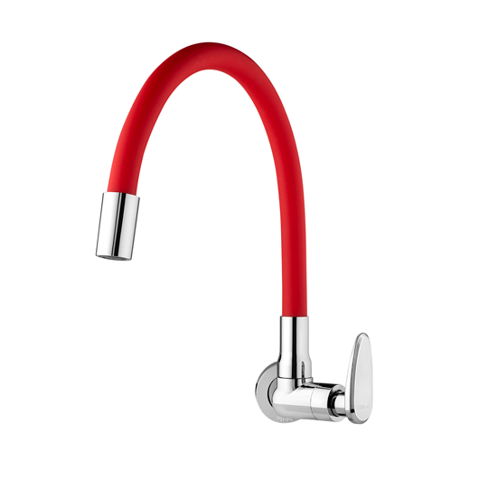 TORNEIRA GOURMET PAREDE ALLURE MOUVE VERMELHA VIQUA 1170206