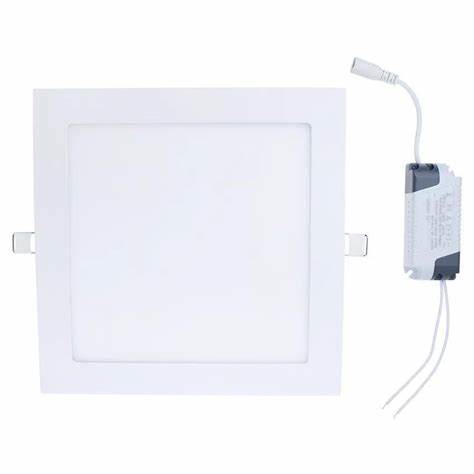 PAINEL LED EMBUTIR QUADRADO SLIM 12W 6,5K ECONOMAX KIAN