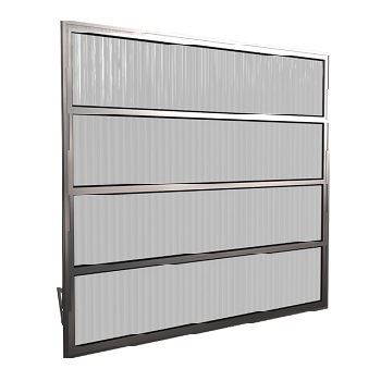 BASCULANTE 80X80CM ALUMINIO QUALITY VIDRO CANELADO MCJBNTC01