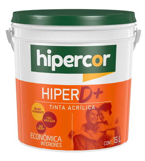 TINTA HIPERCOR HIPER D+ 15L BRANCO NEVE