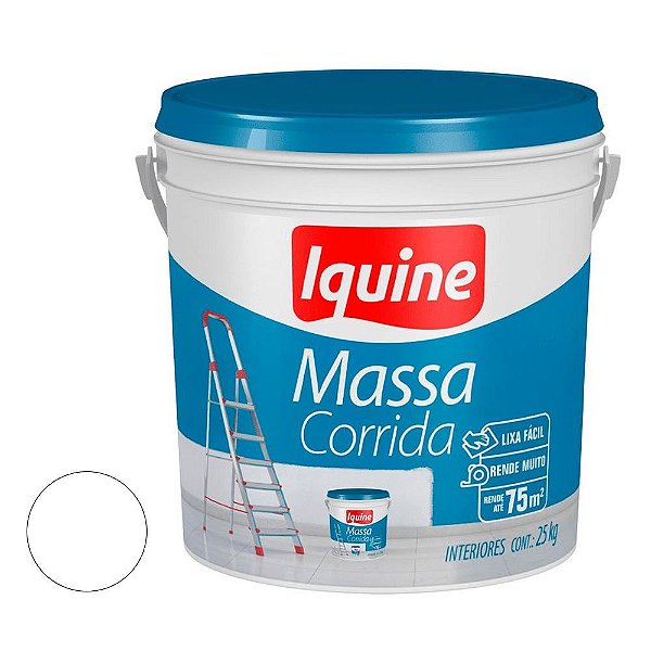 MASSA CORRIDA PVA 25KG IQUINE BALDE