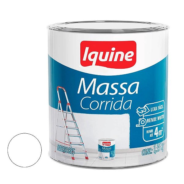 MASSA CORRIDA PVA 1,35KG IQUINE BALDE