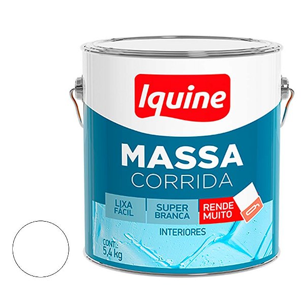 MASSA CORRIDA PVA 5,4KG IQUINE BALDE