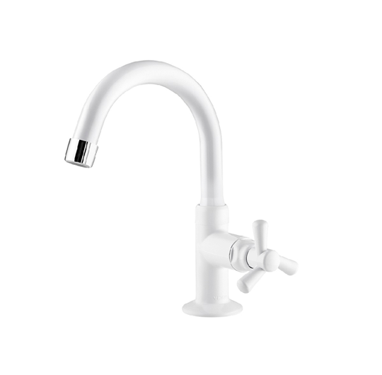 TORNEIRA MESA BANHEIRO PACIFIC BRANCO VIQUA 1190903