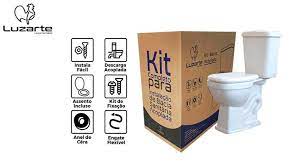 KIT CX.ACOPLAR LUZARTE VISEU BRANCO AC.DUPLO