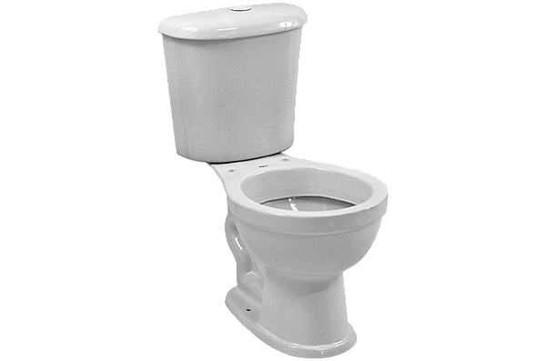 BACIA CAIXA ACOPLAR LUZARTE AC.SIMPLES 6L PORTO BRANCO