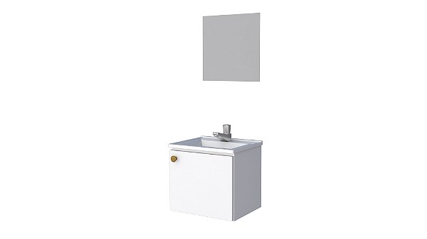 GABINETE AÇO COZIMAX AMENDOA 40CM BRANCO