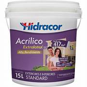 TINTA EXTRALATEX FOSCO 15L BRANCO NEVE HIDRACOR