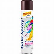 TINTA SPRAY MUNDIAL MARROM 400ML