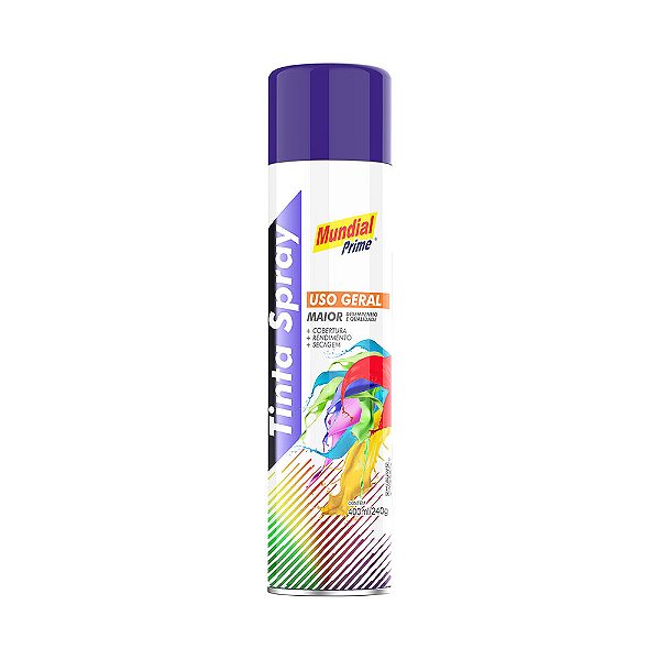 TINTA SPRAY MUNDIAL AZUL ESCURO 400ML