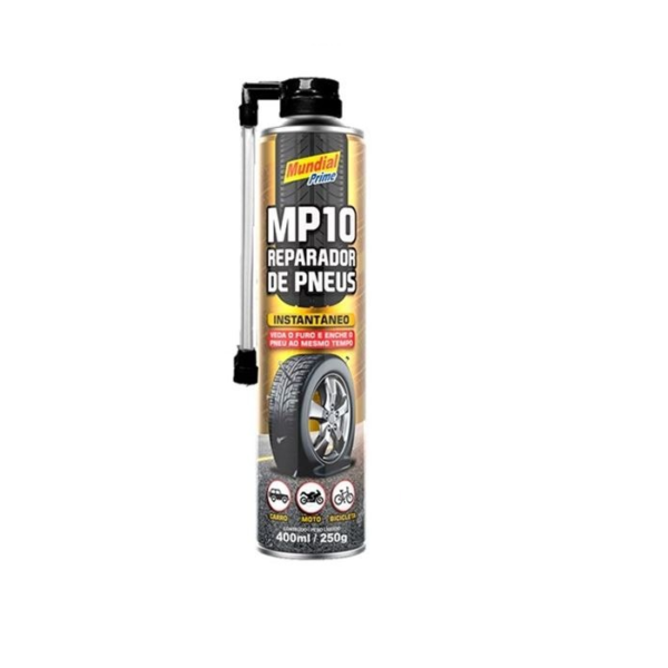 REPARADOR DE PNEUS MP10 400ML MUNDIAL
