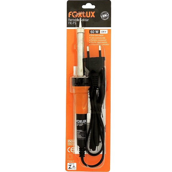 FERRO DE SOLDA 60W FOXLUX 25.06