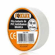 FITA ISOLANTE 19X10M BRANCA FOXLUX