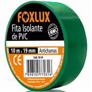 FITA ISOLANTE 19X10M VERDE FOXLUX