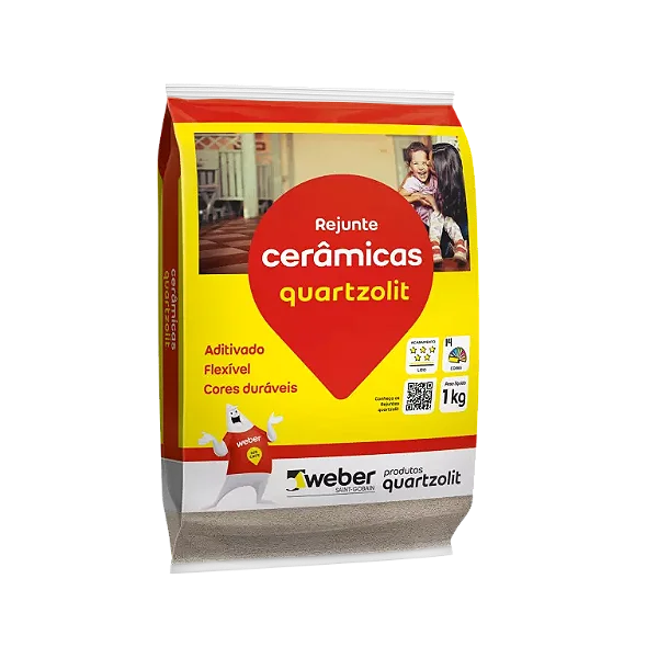 REJUNTE QUARTZOLIT 1KG CINZA PLATINA