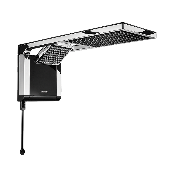 DUCHA LORENZETTI ACQUA DUO ELETRON 7800W PRETO/CROMADO