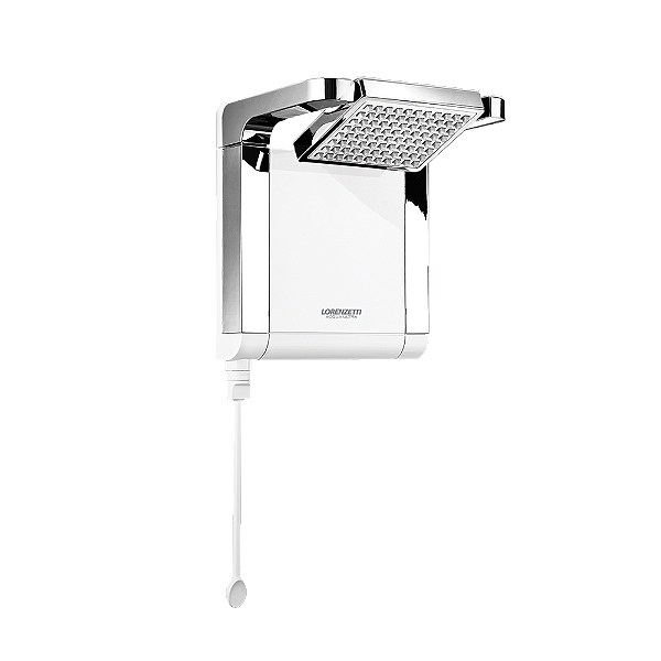 DUCHA LORENZETTI ACQUA STAR ELETRON 7800W BRANCO/CROMADO