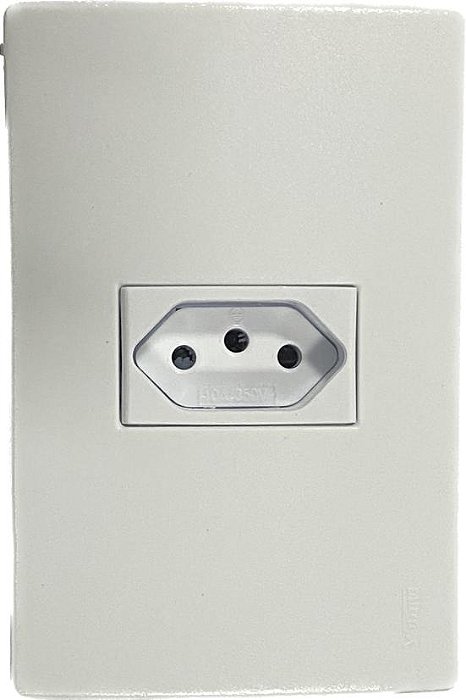 TOMADA SIMPLES MODULAR 10A BRANCA VELTRA 3211