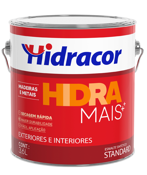 TINTA ESMALTE SINTETICO HIDRAMAIS 3,0L BRANCO NEVE HIDRACOR