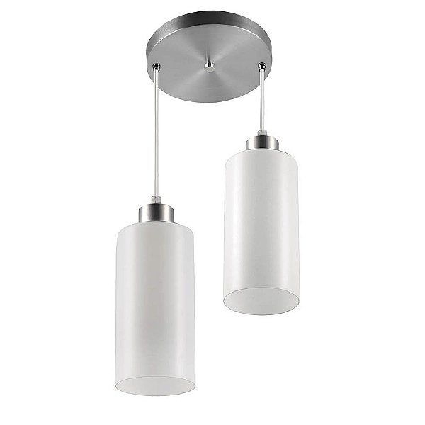 LUSTRE PENDENTE DECOR LISO DUPLO 88531104 BLUMENAU