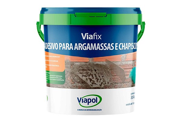 VIAFIX ADITIVO PARA ARGAMASSA 3,6L VIAPOL