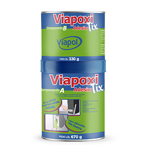 VIAPOXI ADESIVO ESTRUTURAL TIX 1KG VIAPOL