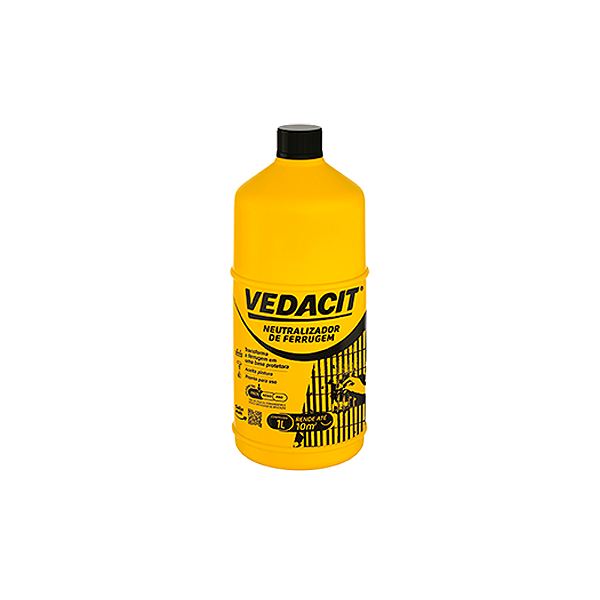 NEUTRALIZADOR FERRUGEM 1L VEDACIT
