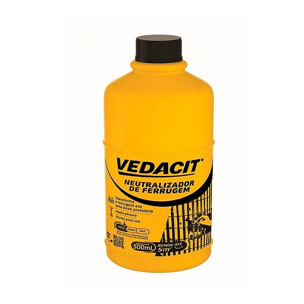 NEUTRALIZADOR FERRUGEM 500L VEDACIT