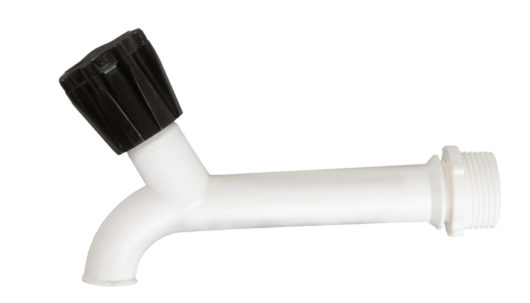 TORNEIRA PIA BRANCA SIMPLES CURTA 1/2-3/4 1005 PLASBOHN