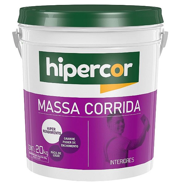 MASSA CORRIDA PVA 20KG HIPERCOR