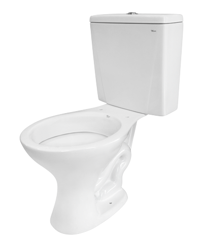 BACIA CAIXA ACOPLAR MARI AC.SIMPLES 6L BRANCO GARDENIA