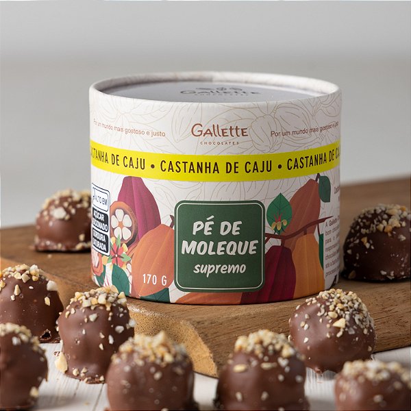 Pé de Moleque Supremo de Castanha de Caju