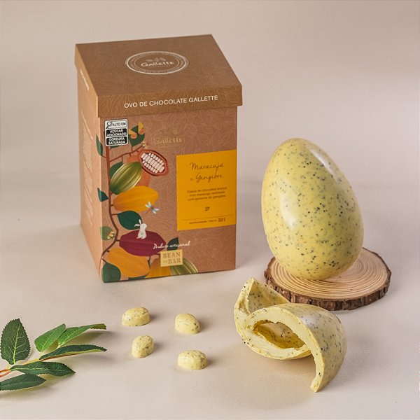 Ovo Maracujá e Gengibre (350g)