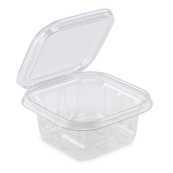 F732 Pote quadrado com lacre 500 ML 50 UN Fibraform