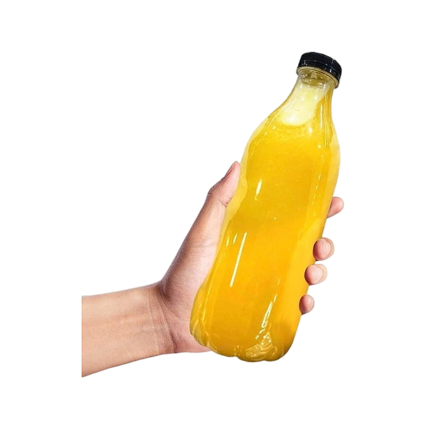 G3580 un - Garrafa com tampa lacre 800 ml cristal Galvanotek