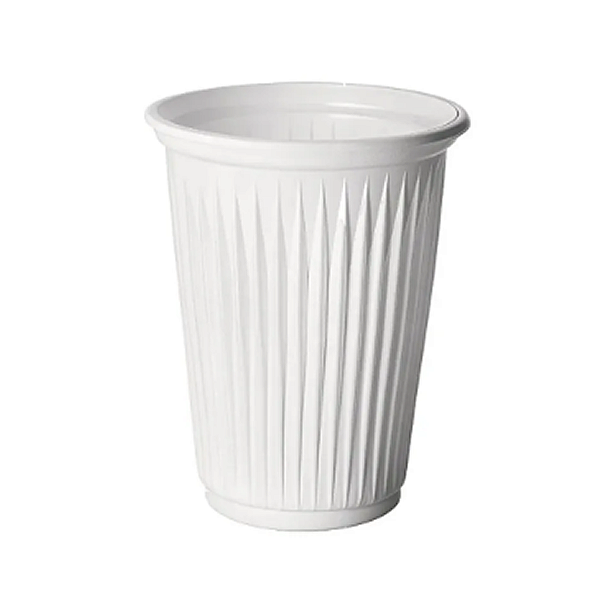 Copo plástico branco 80 ml 100 un Copomais