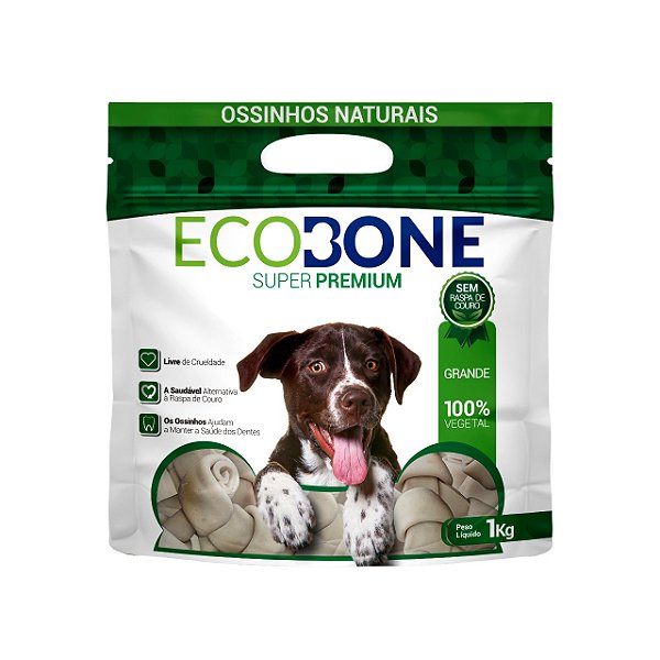 Ossinho Vegetal Ecobone GG , 4  unids 1kg