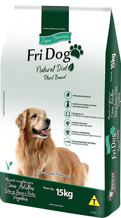 Fri Dog Plant Based 15Kg > GANHE UM PACOTE DE FRI DOG 2KG!