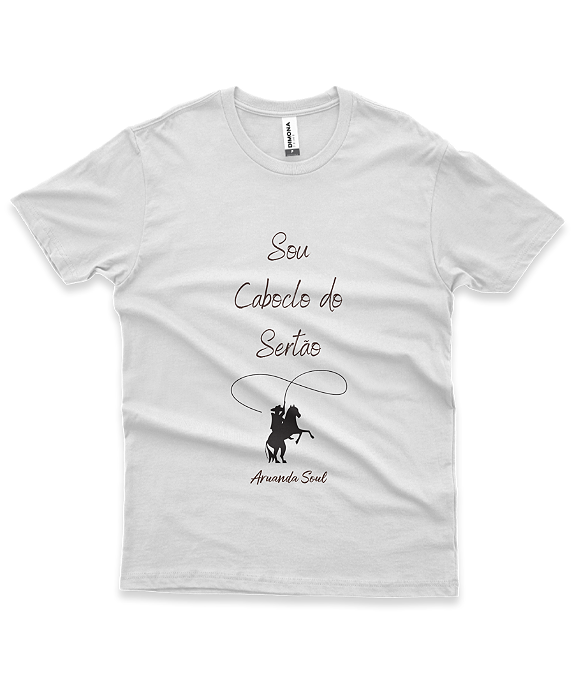 Camiseta básica Masculina Caboclo do Sertão