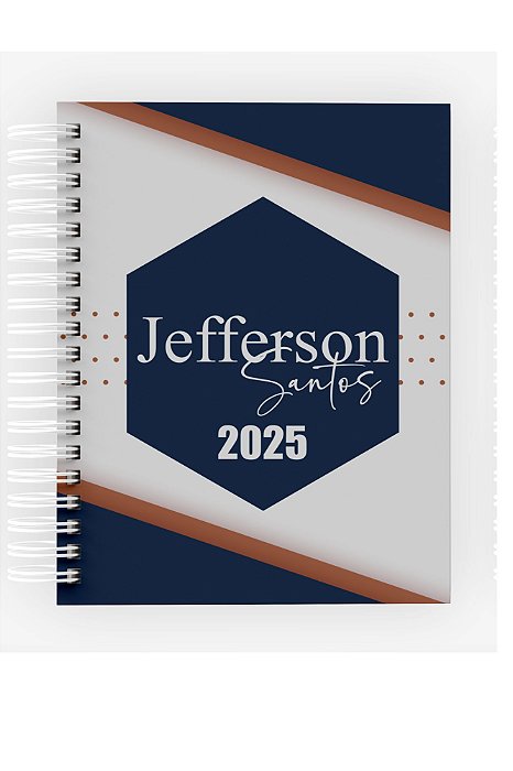 AGENDA MASCULINA AZUL