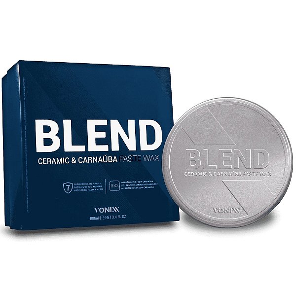 Blend Paste Wax Cera Ceramic Carnaúba Brilho Proteção 100ML - Vonixx
