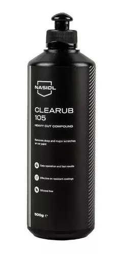 Clearub 105 Composto Polidor Corte Pesado 500G - Nasiol