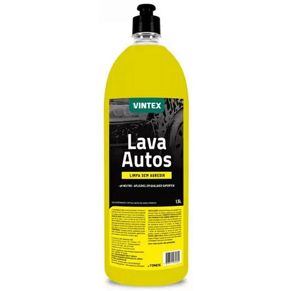 Lava Autos Neutro Concentrado Shampoo Automotivo 1,5L - Vintex