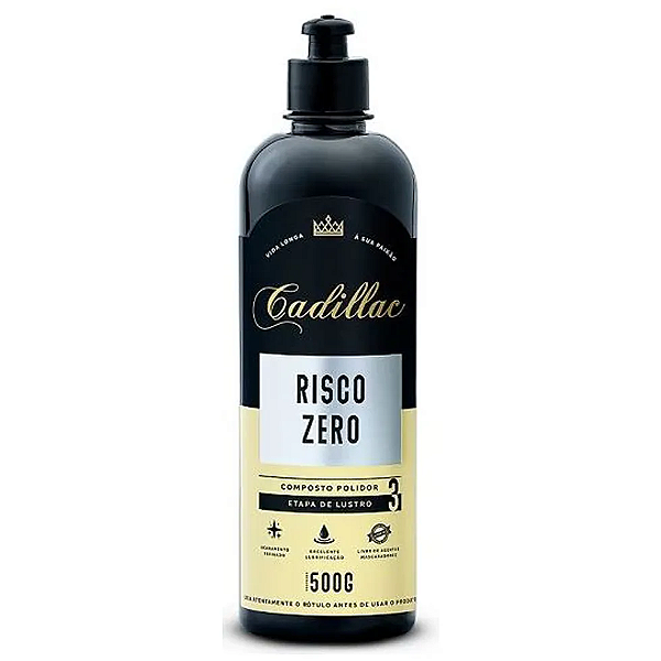 Risco Zero Composto Polidor Etapa Lustro  500G - Cadillac